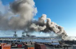 Alameda County DA, air district sue Radius Recycling over massive 2023 blaze