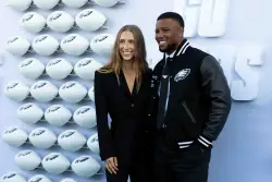 Scenes from the Eagles' Super Bowl ring ceremony