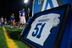 Acalanes beats Mitty, dedicates high school football season to late teammate: “This is for Amin”